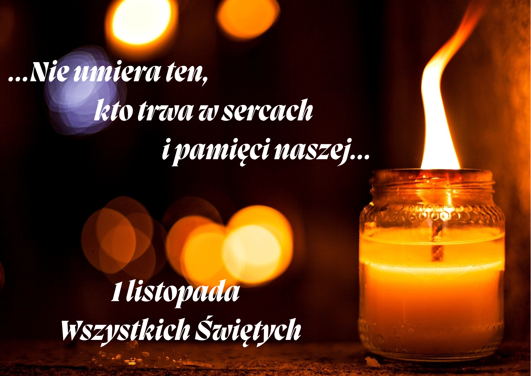 1 litopada Wszystkich Świętych